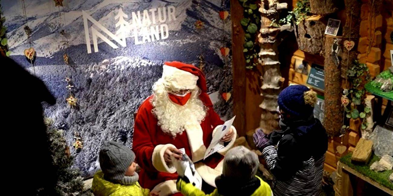 Visita al Pare Noel a Naturland